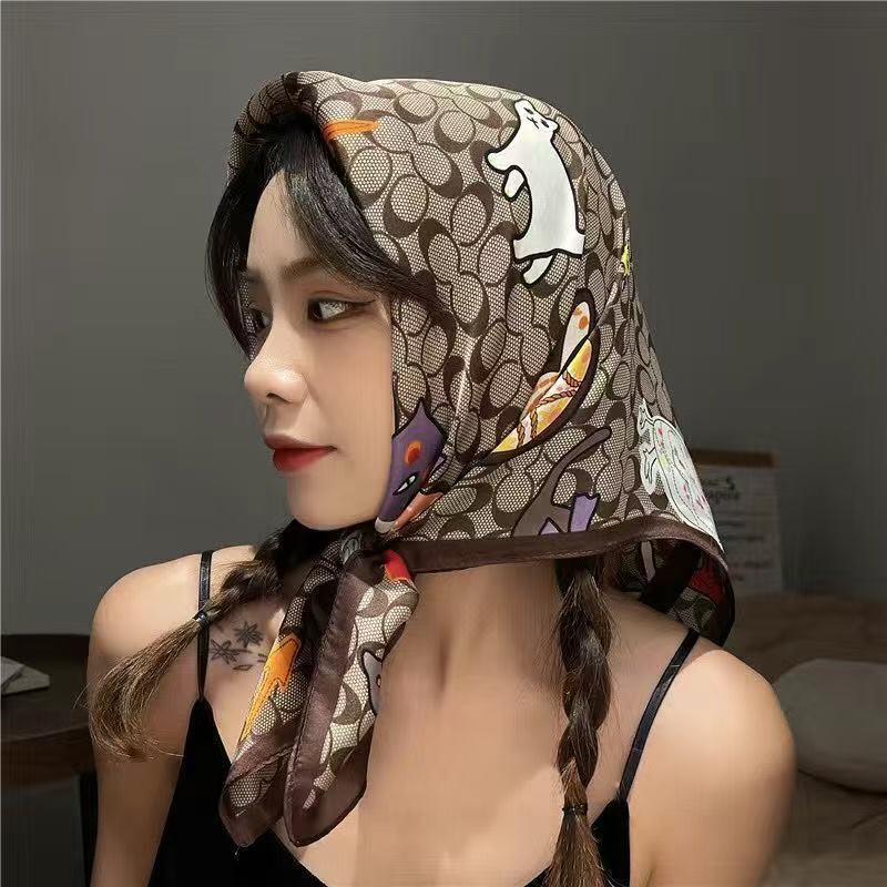 Luxury Bags Duffle - New Silk Square Scarf Women Luxury