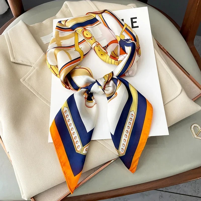 Luxury Bags Designer - Luxury Design Skinny Silk Square Scarf