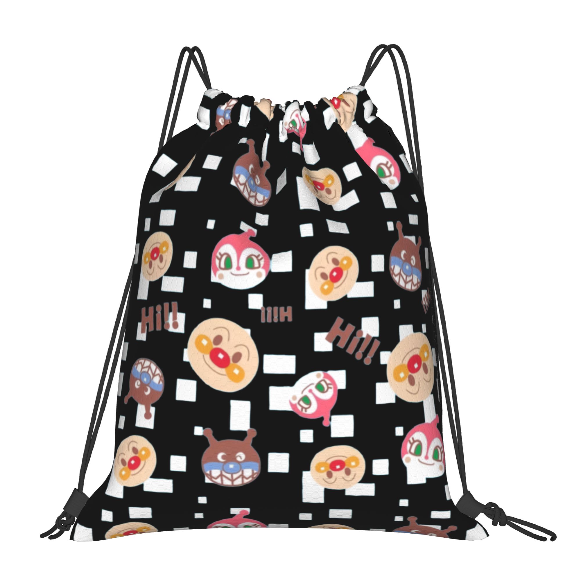 Luxury Yoga Bags - Custom Anpanmans Drawstring Backpack Bags Men