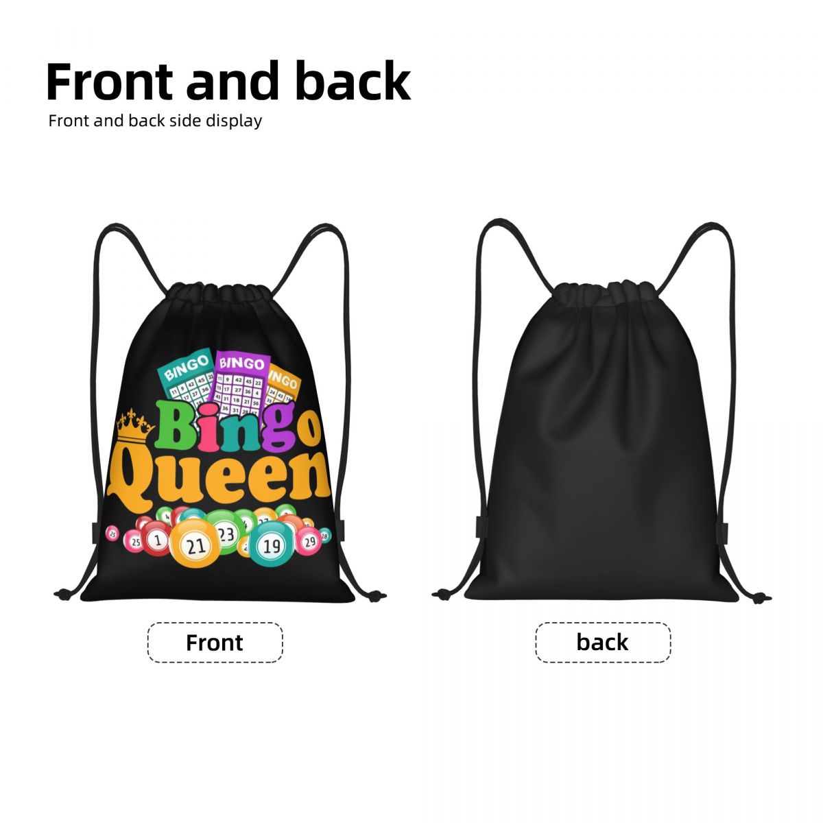 Custom Bingo Queen Game Lover  - Luxury Yoga Bags 评论和价格