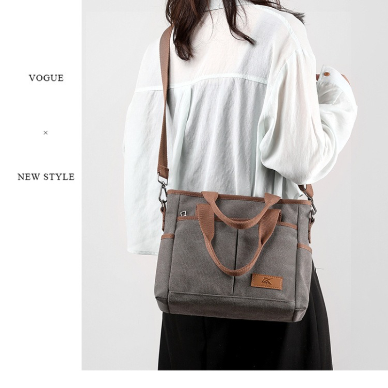 New Casual Canvas Bag Large Ca - Luxury Bags Korea 评论和价格