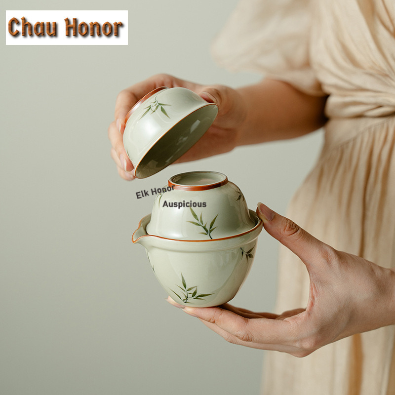 Hand-painted Ash Bamboo Green  - Luxury Bags Hand Painted 评论和价格