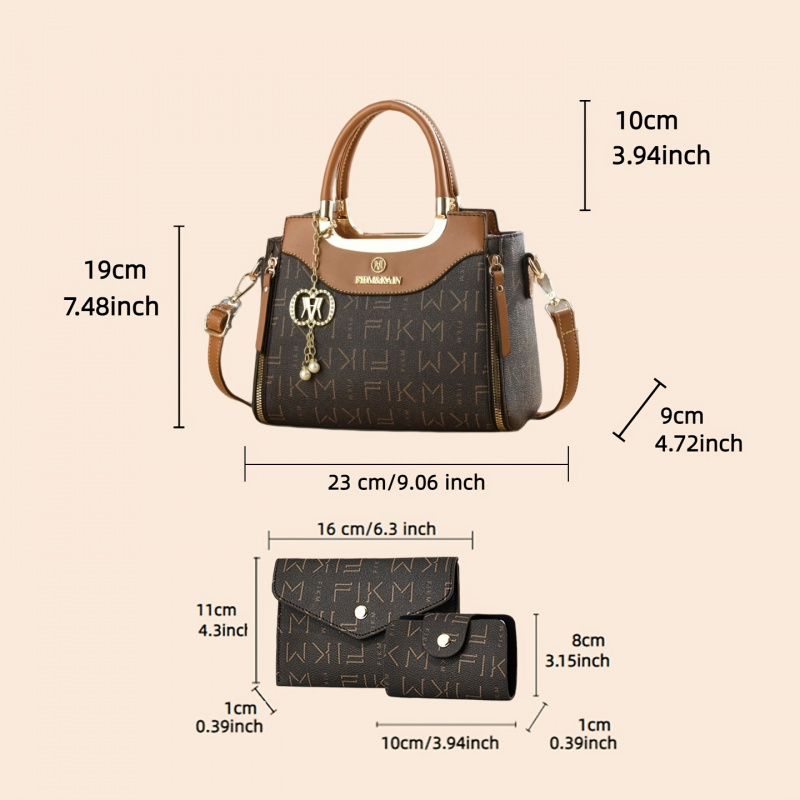 3-piece set of light luxury hi - Luxury Bags For Women 评论和价格