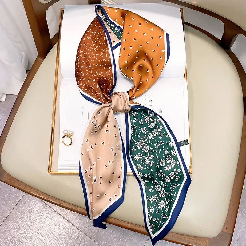 Design Print Skinny Scarf Plai - Luxury Bags Designer 评论和价格