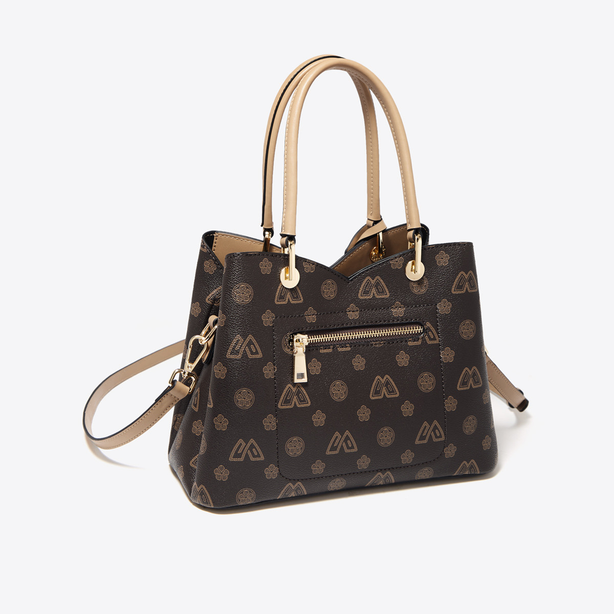 SAFIYA PVC Leather Women's Sho - Tote Bag Leather Monogram 评论和价格