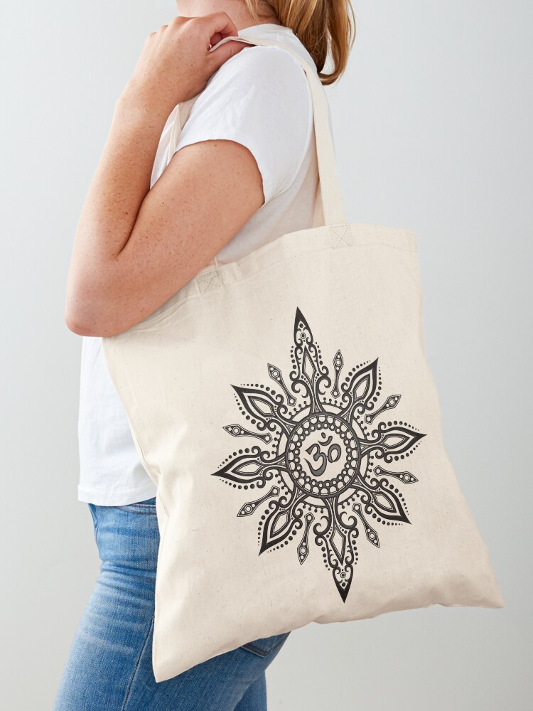 Intricate Yoga Om Star Tote Ba - Luxury Yoga Bags 评论和价格