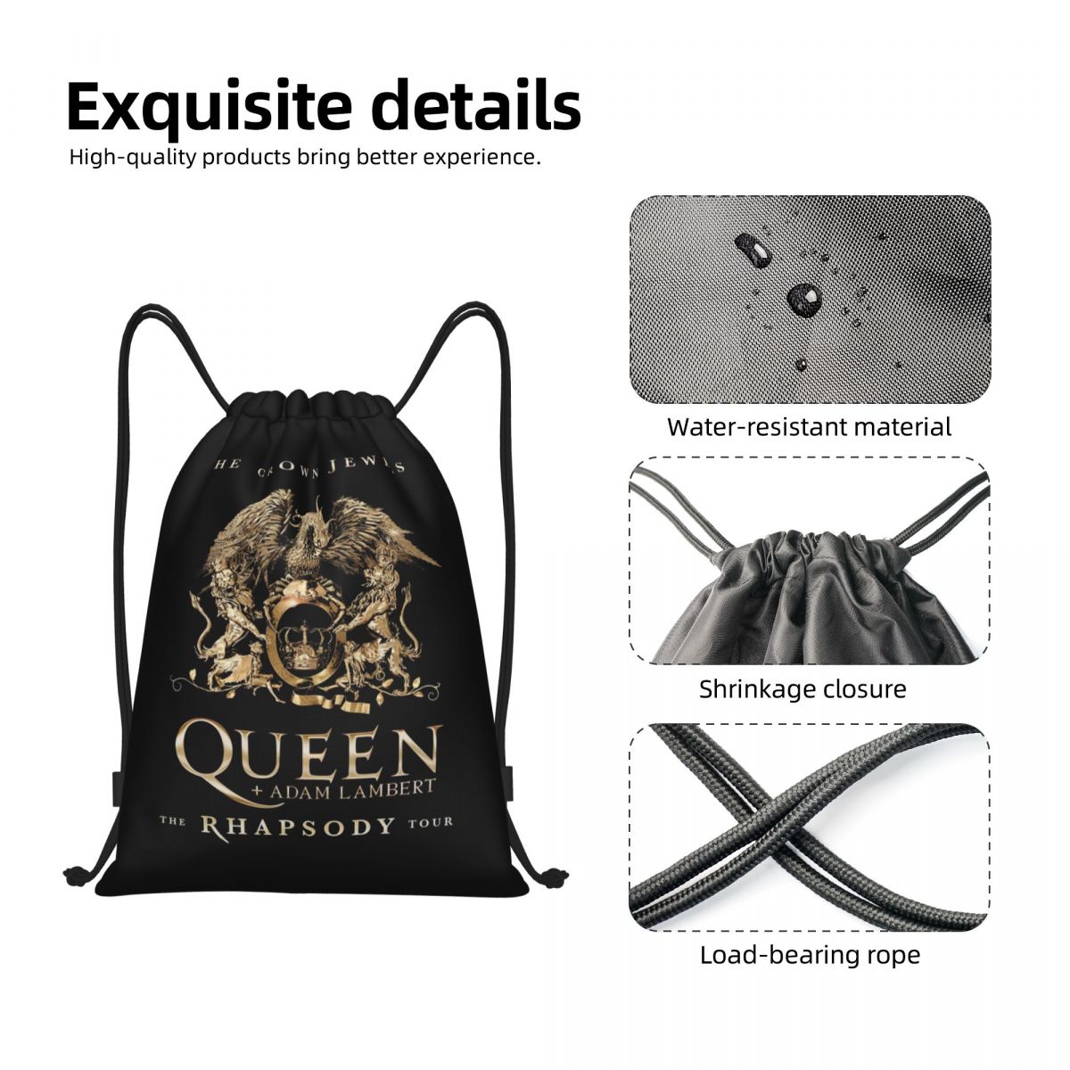 Custom Freddie Mercury Crown D - Luxury Yoga Bags 评论和价格