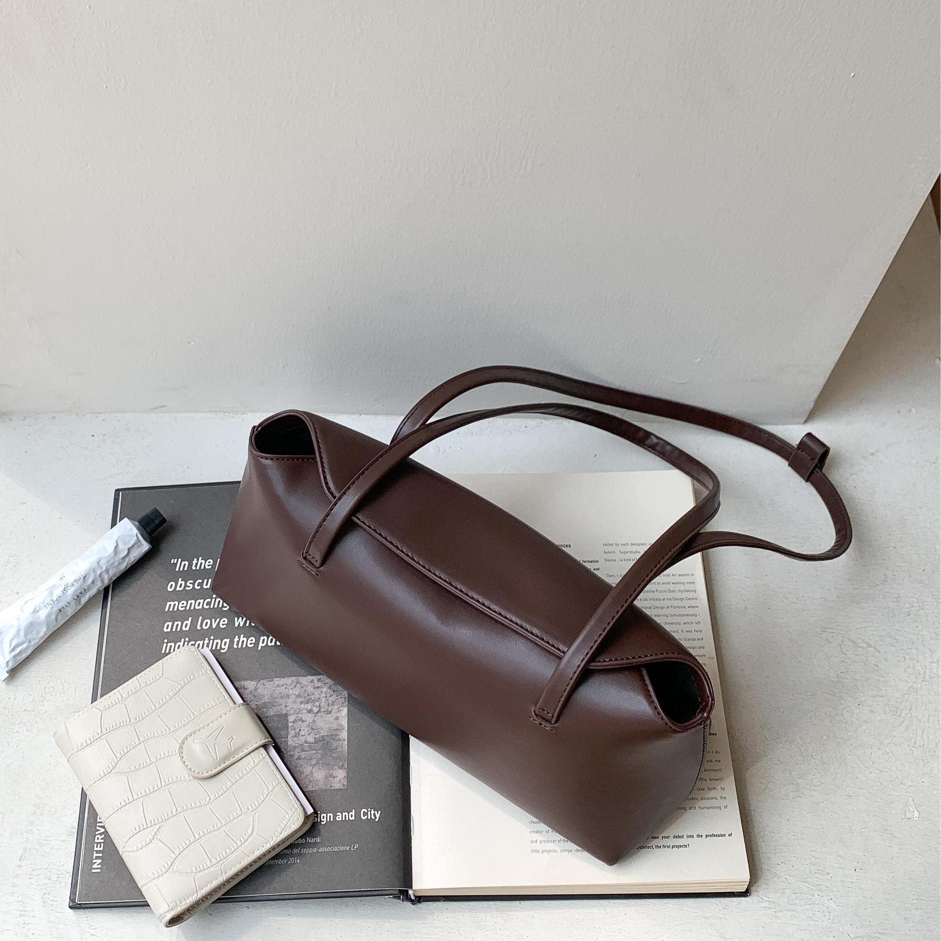 Korean Simple PU Leather Shoul - Luxury Bags Korea 评论和价格