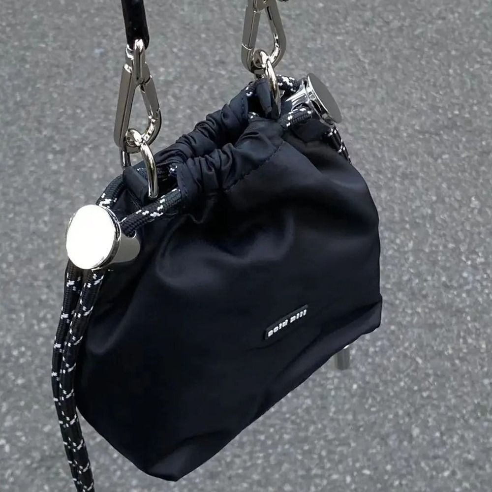 Cool Korean Style Black Drawst - Luxury Bags Korea 评论和价格