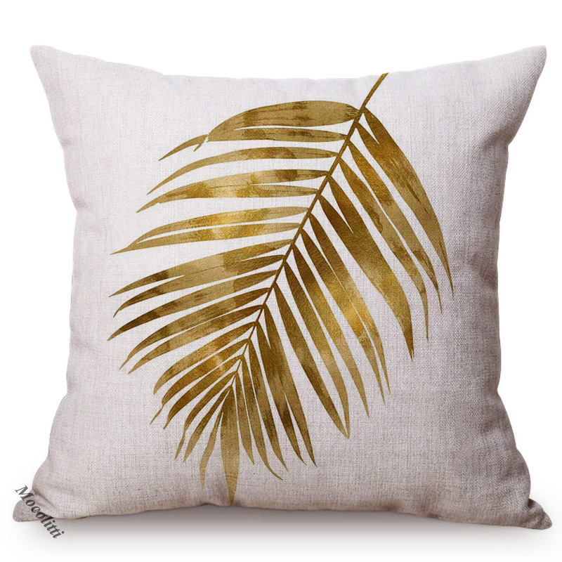 Golden Leaf Style Cotton Linen - Luxury Bags Hand Painted 评论和价格