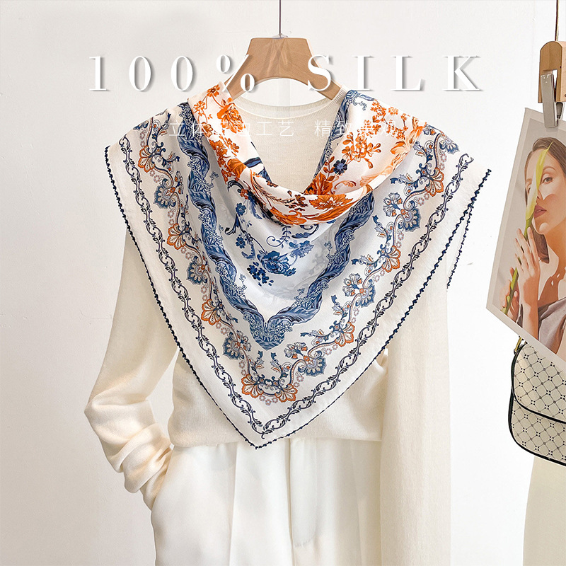 Luxury 100% mulberry silk Squa - Luxury Bags Duffle 评论和价格