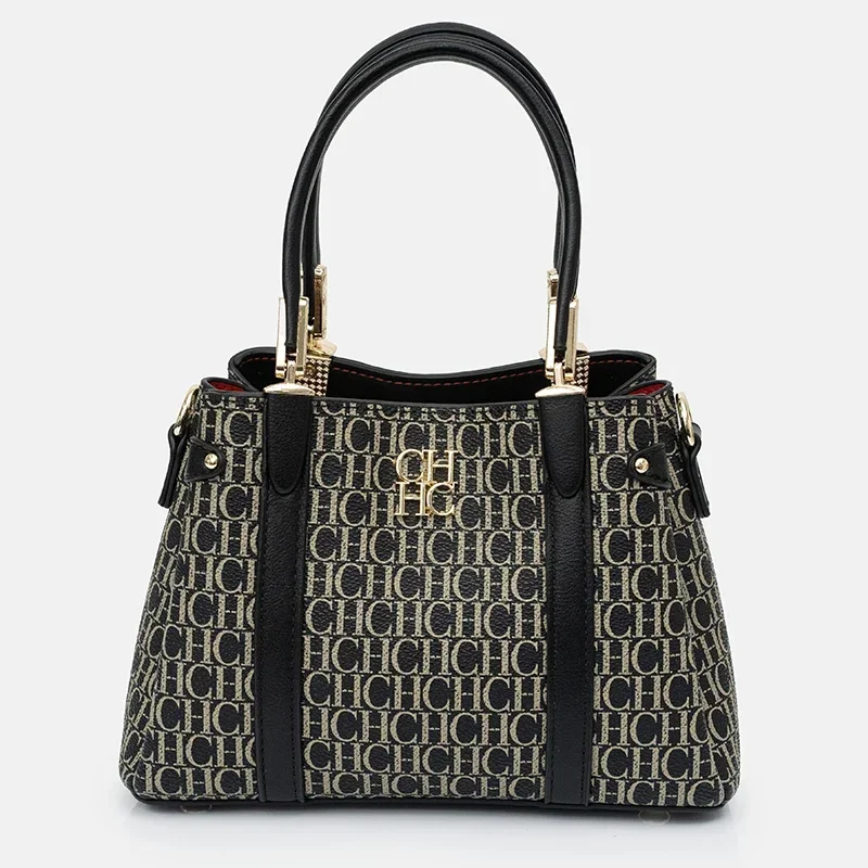 CH Women's Monogram Embossed T - Tote Bag Leather Monogram 评论和价格