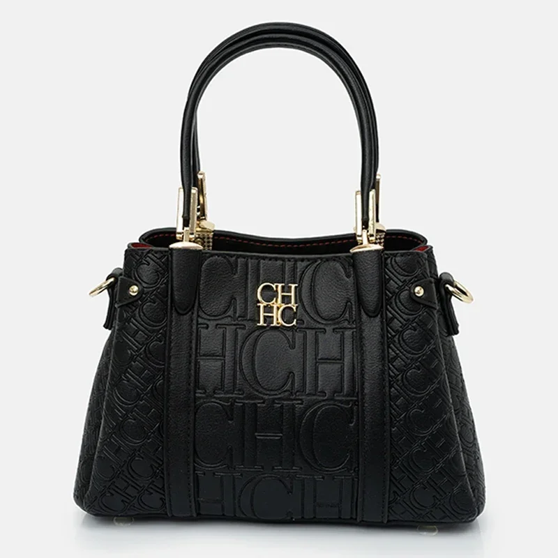 CH Women's Monogram Embossed T - Tote Bag Leather Monogram 评论和价格