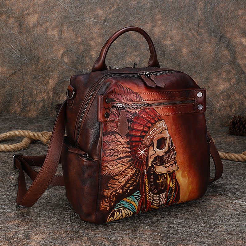 2026 New Luxury Fashion Leathe - Luxury Bags Hand Painted 评论和价格